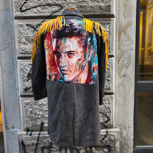 Cappotto vintage in pura lana custom Elvis Presley