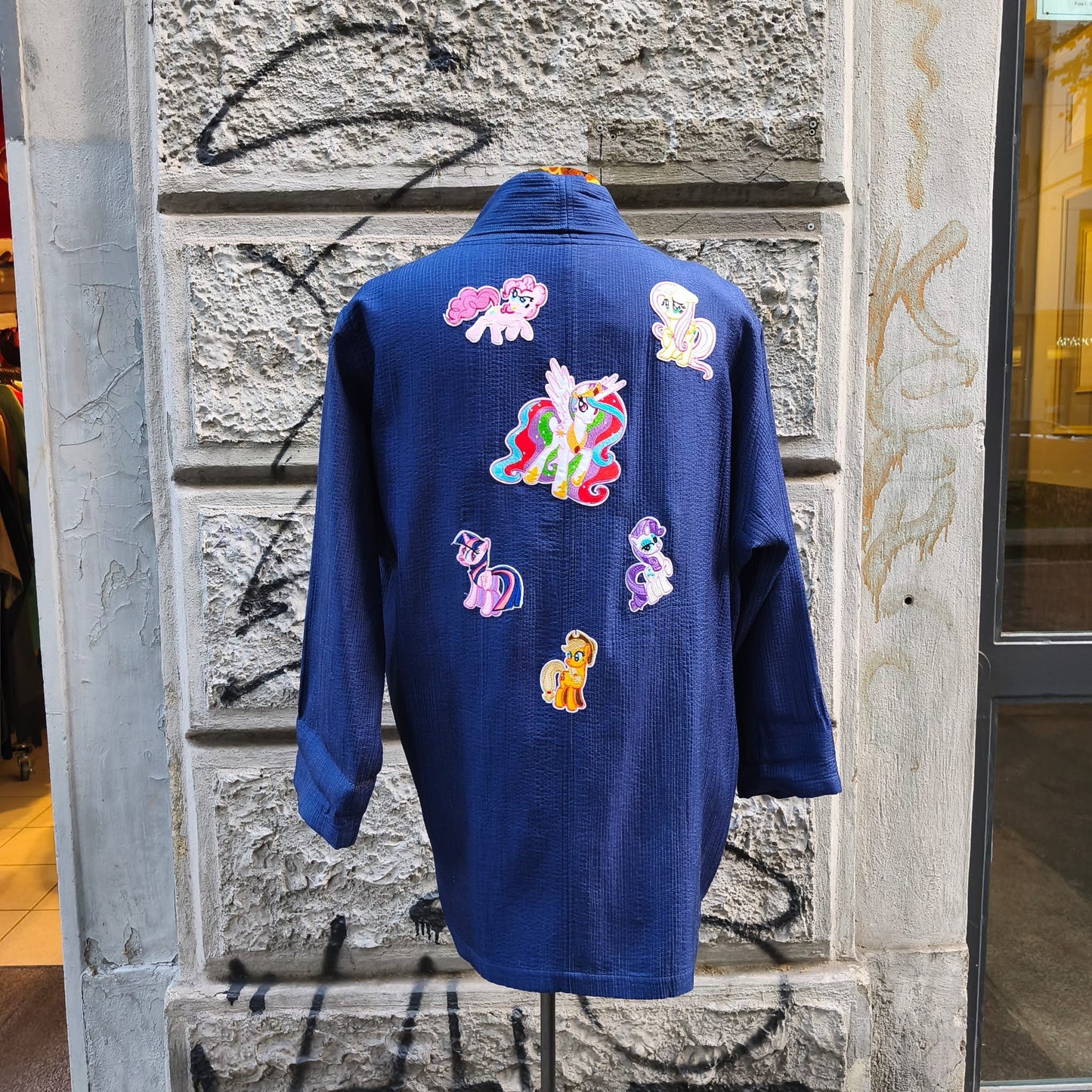 Kimono vintage in seta custom mini pony