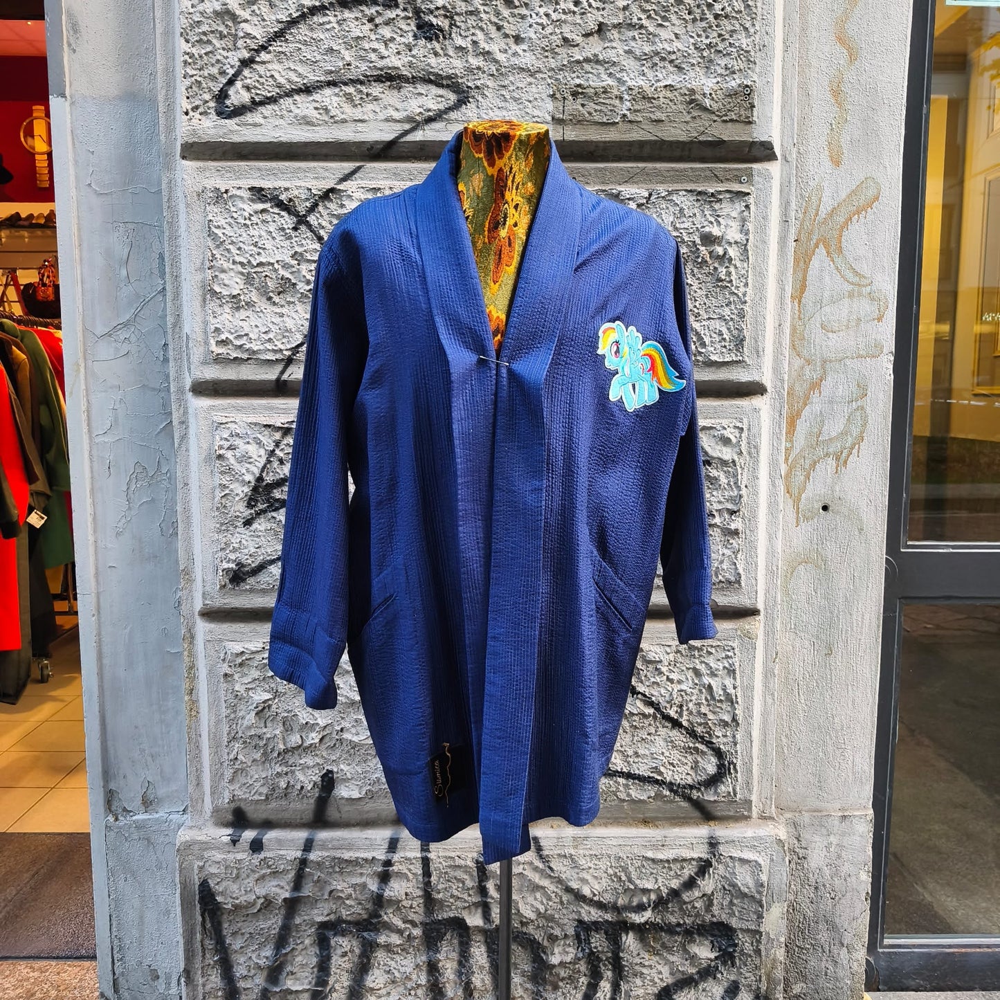 Kimono vintage in seta custom mini pony