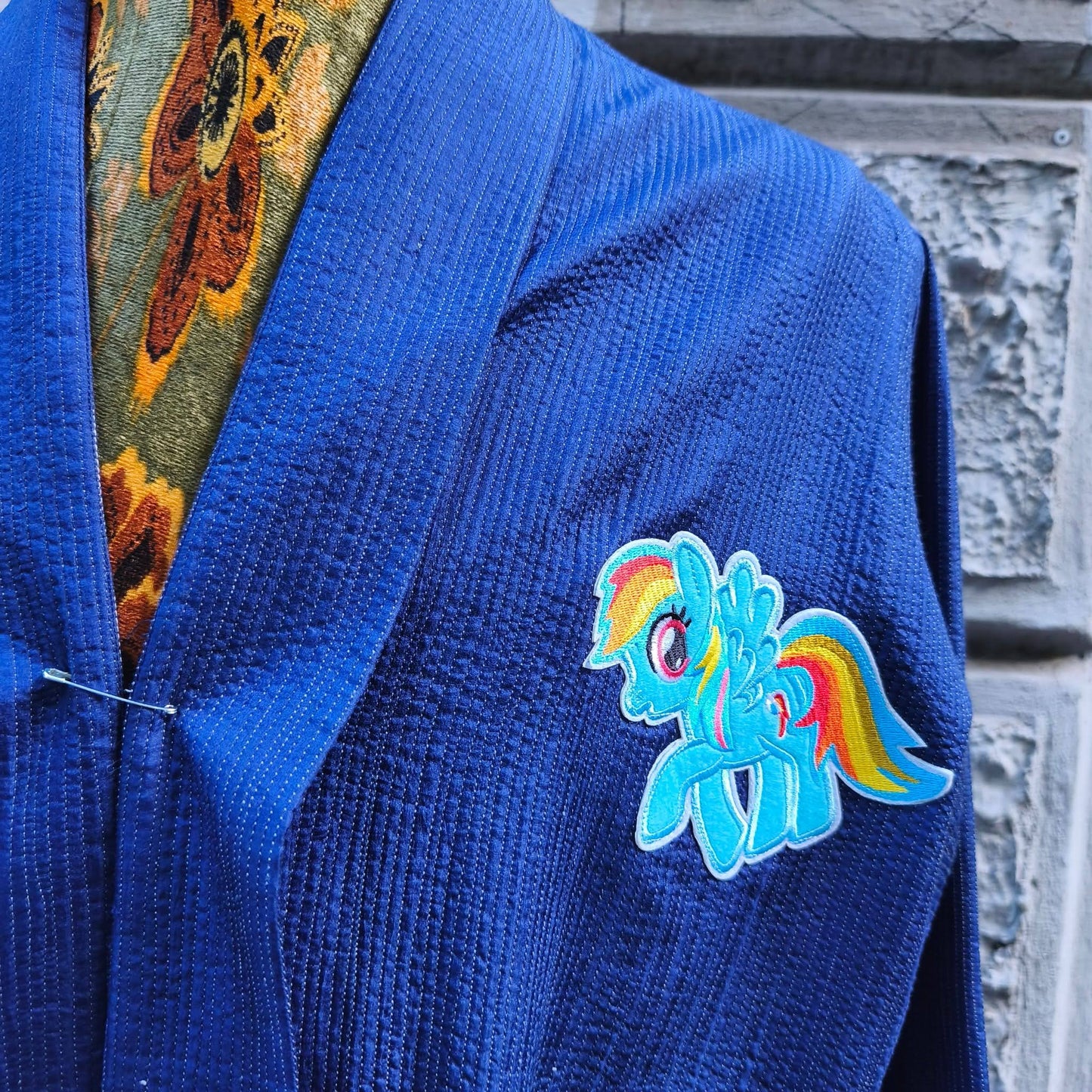 Kimono vintage in seta custom mini pony