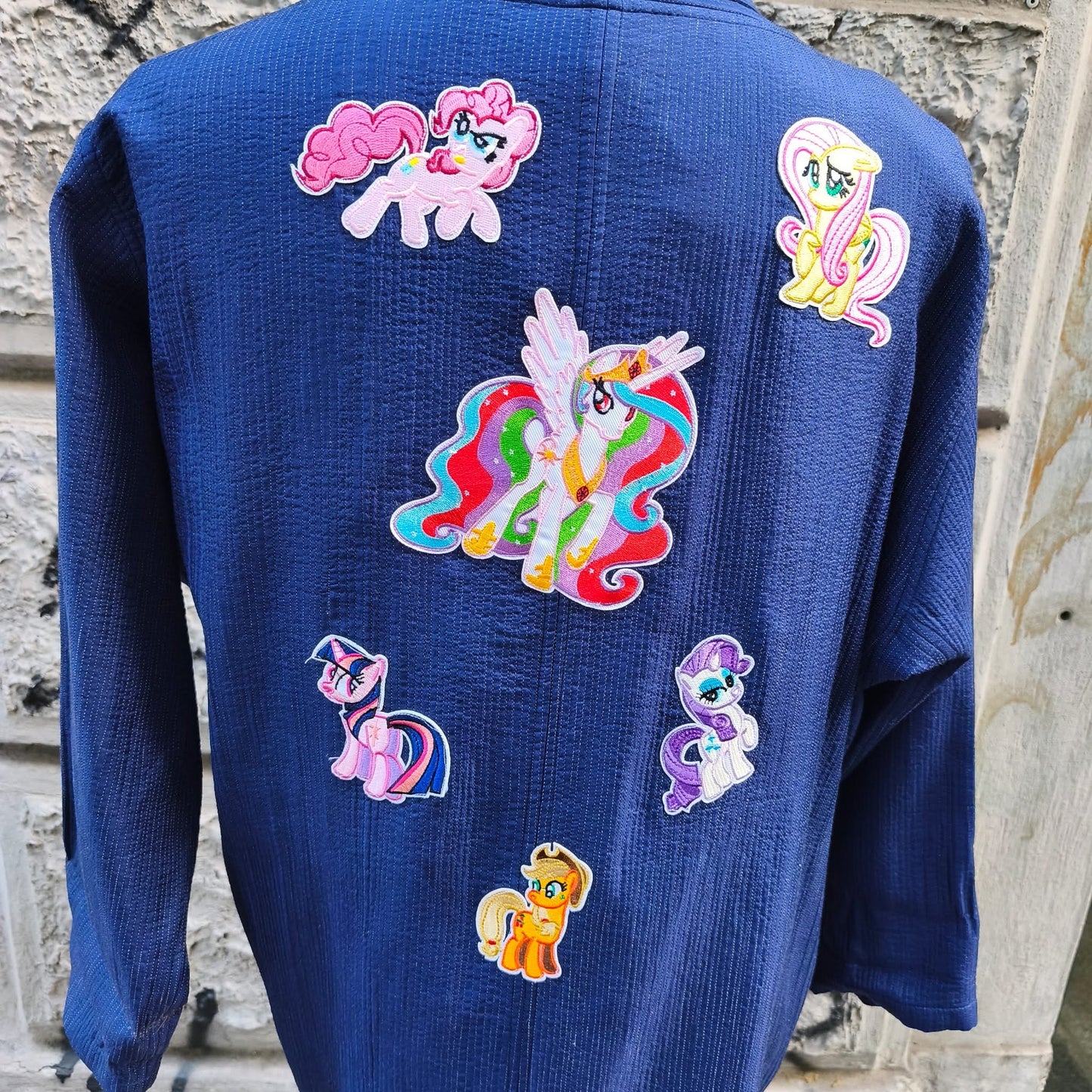 Kimono vintage in seta custom mini pony