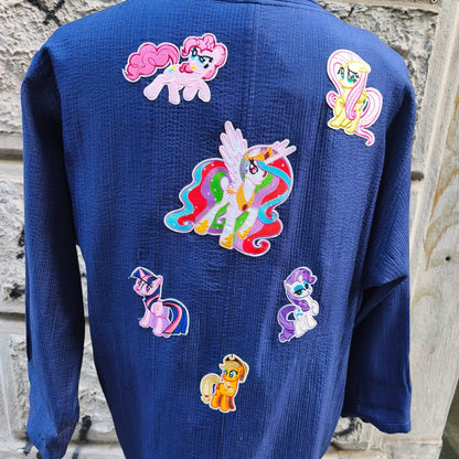 Kimono vintage in seta custom mini pony