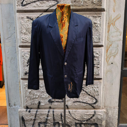 Giacca uomo blu custom David Bowie