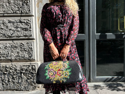 Borsa bauletto vintage da viaggio - Anni 60