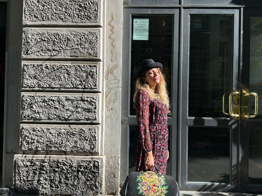Abito vintage Casadei made in Paris