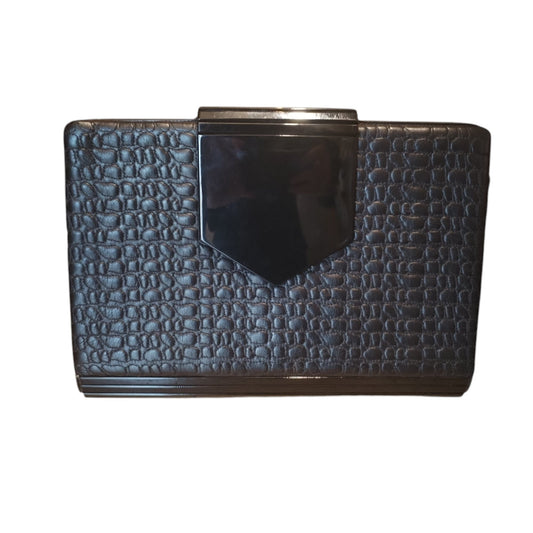 Pochette vintage Madras in pelle e bachelite