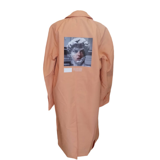 Trench color salmone Kobf