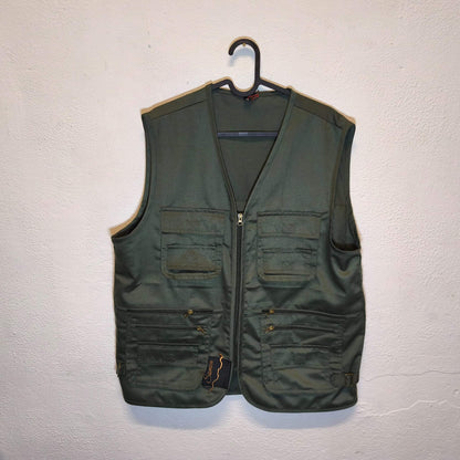 Gilet vintage pescatore in cotone custom