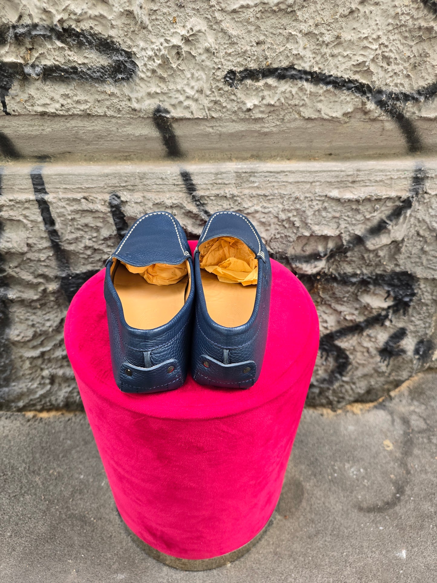 Mocassini Tod's vintage taglia 41 blu usati