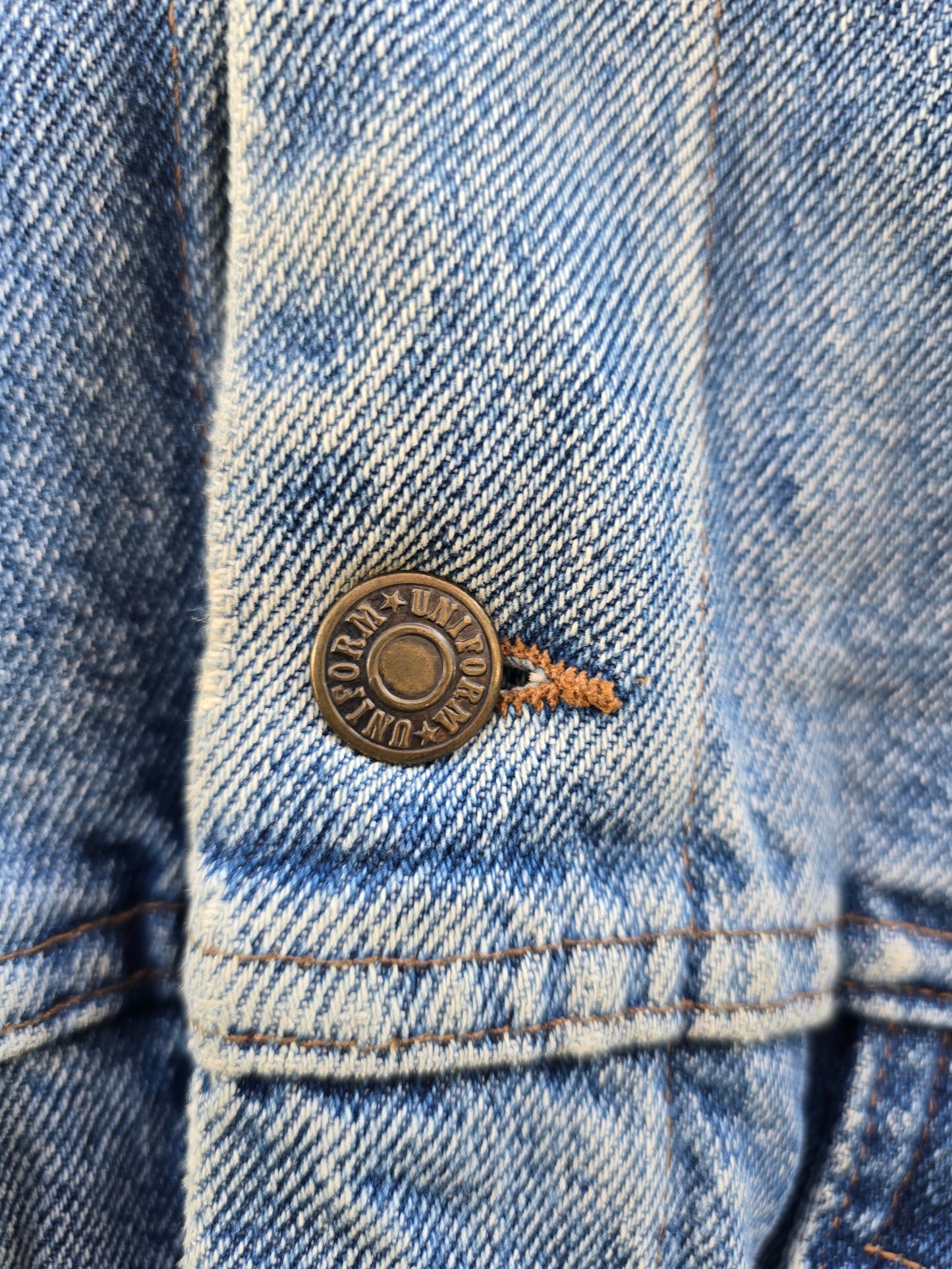 Giacca in jeans Uniform trapuntata