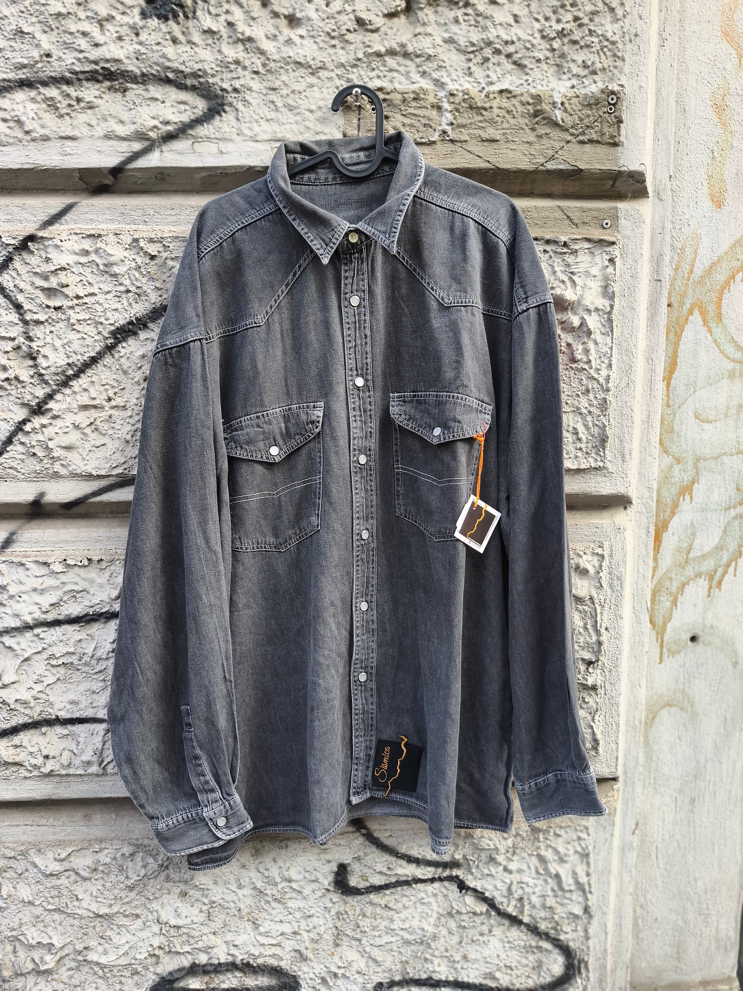 Camicia in denim vintage custom Raffaella