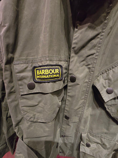 Giacca Barbour vintage Cracked Wash