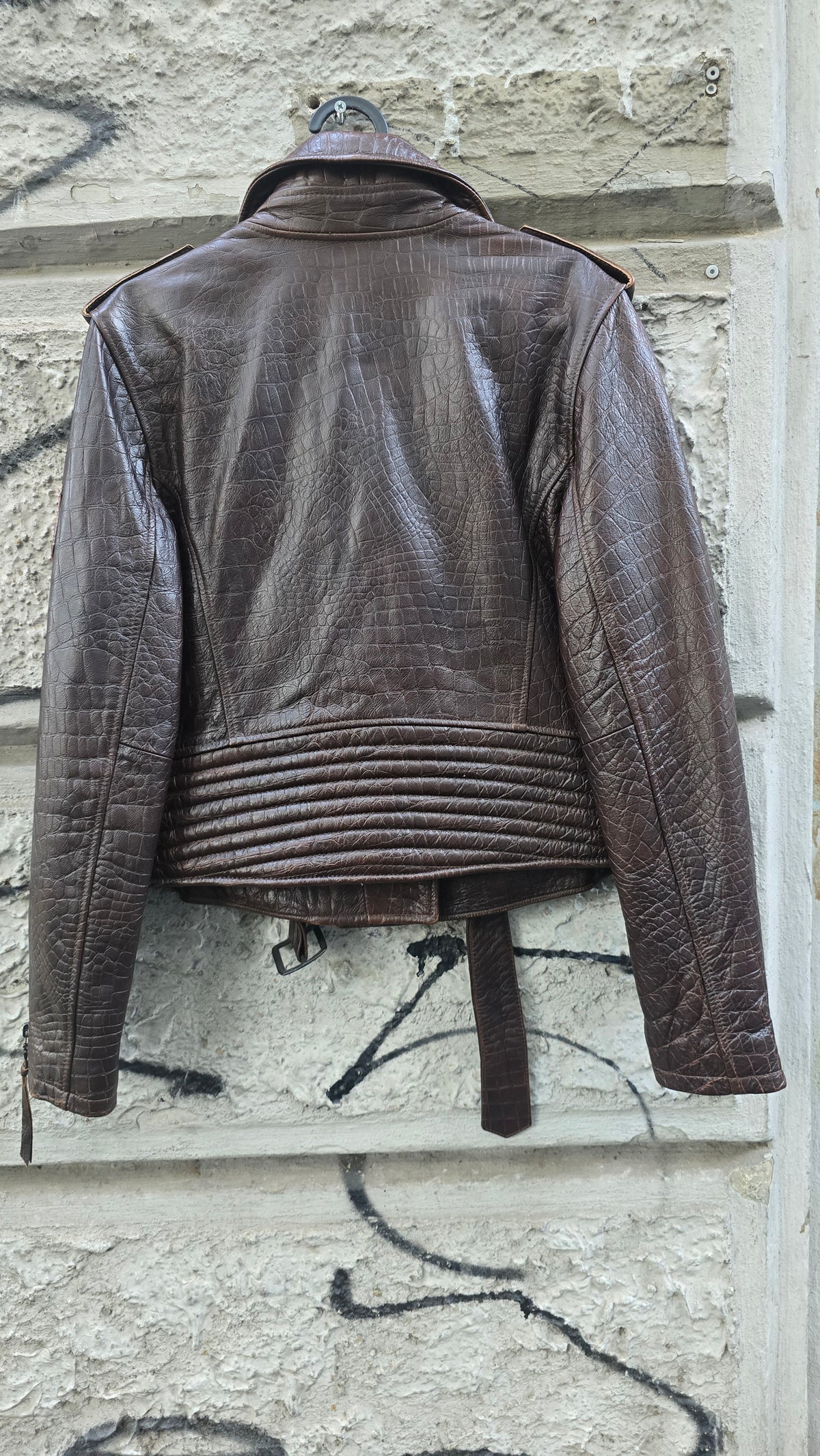 Giacca vintage in pelle Harley Davidson