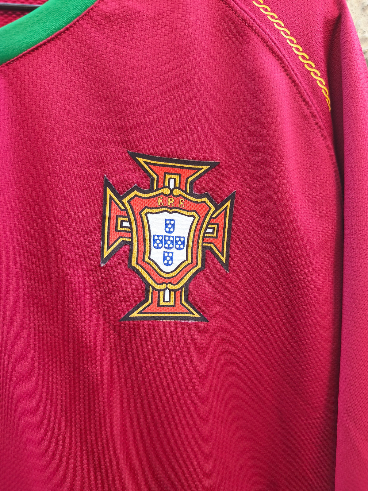Maglia calcio vintage del 2006 Portogallo