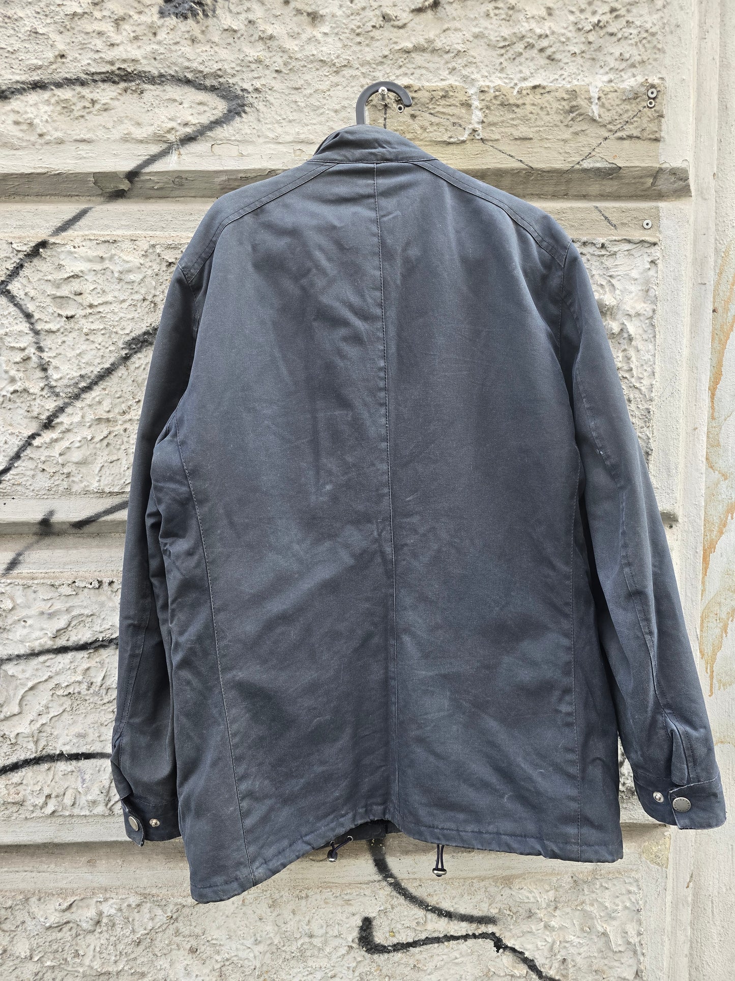 Barbour vintage blu Steve Mc Queen