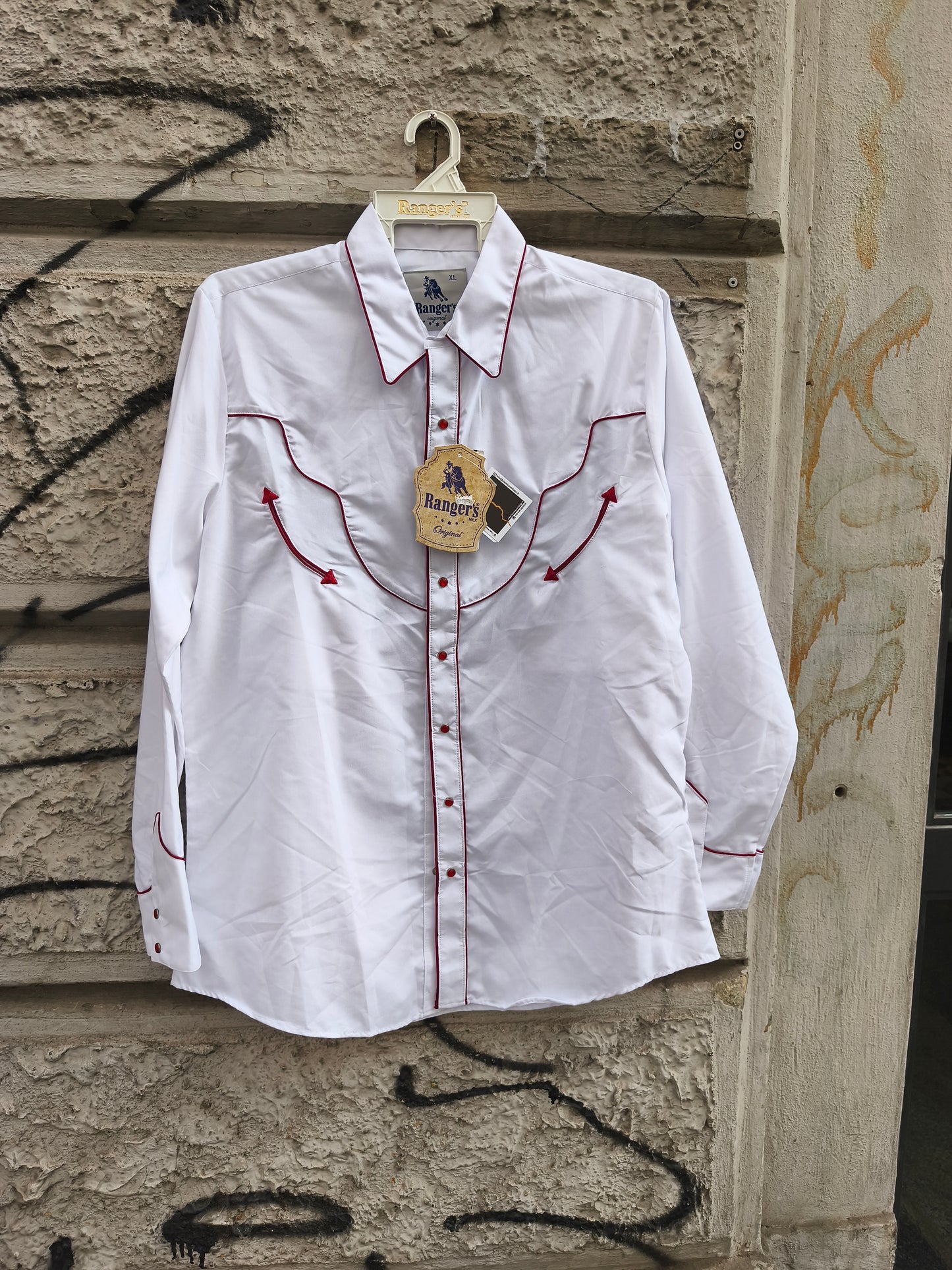 Camicia manica lunga vintage cowboy Ranger's