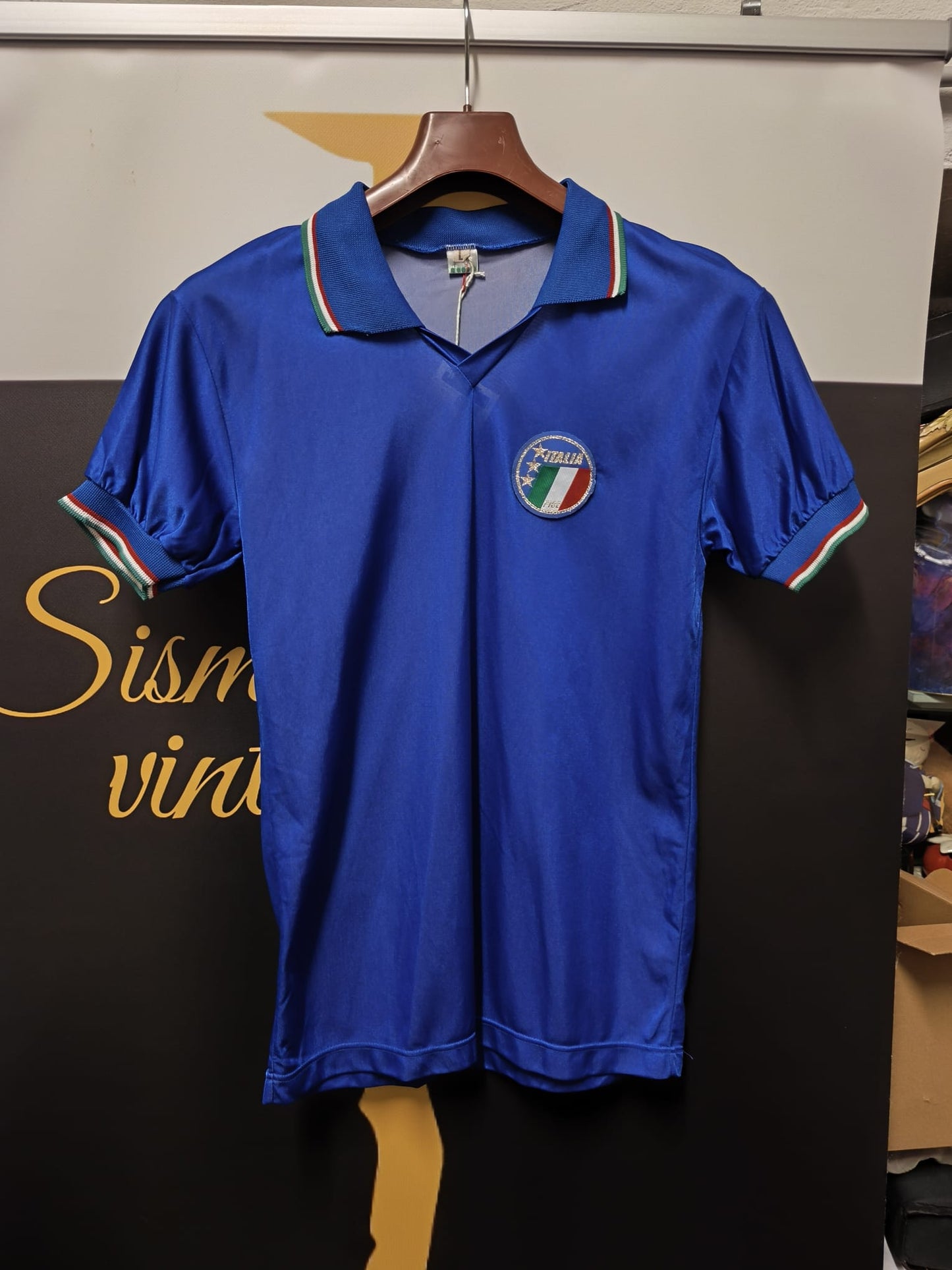 Maglia calcio vintage Italia Diadora 1986/1990