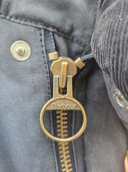 Barbour vintage blu Steve Mc Queen