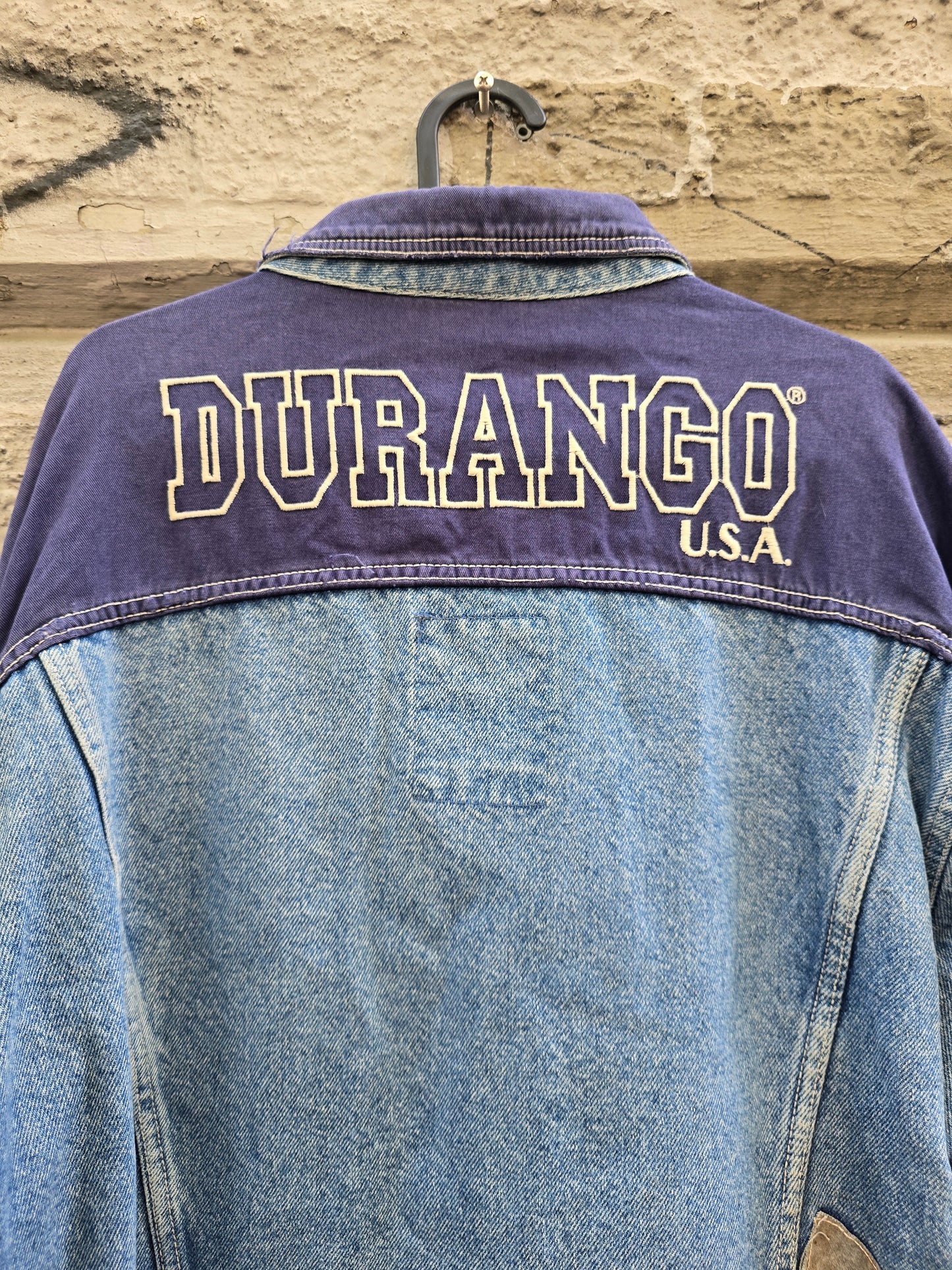 Giacca vintage in denim Durango