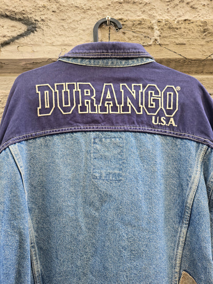 Giacca vintage in denim Durango