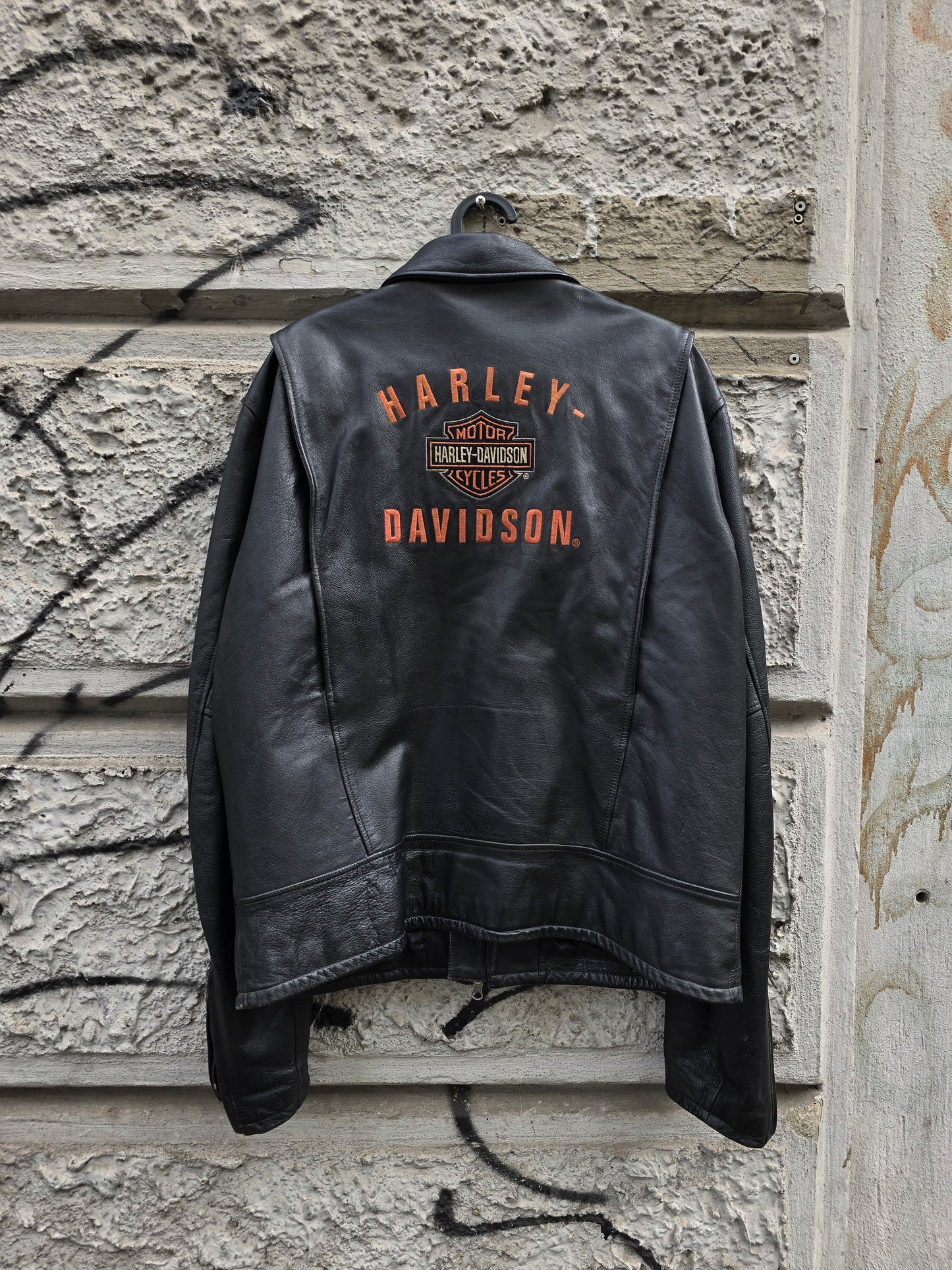 Giacca vintage Harley Davidson con ricamo