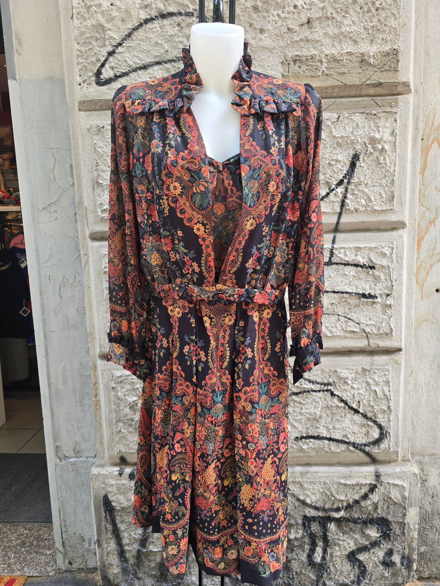Abito vintage con giacchina
