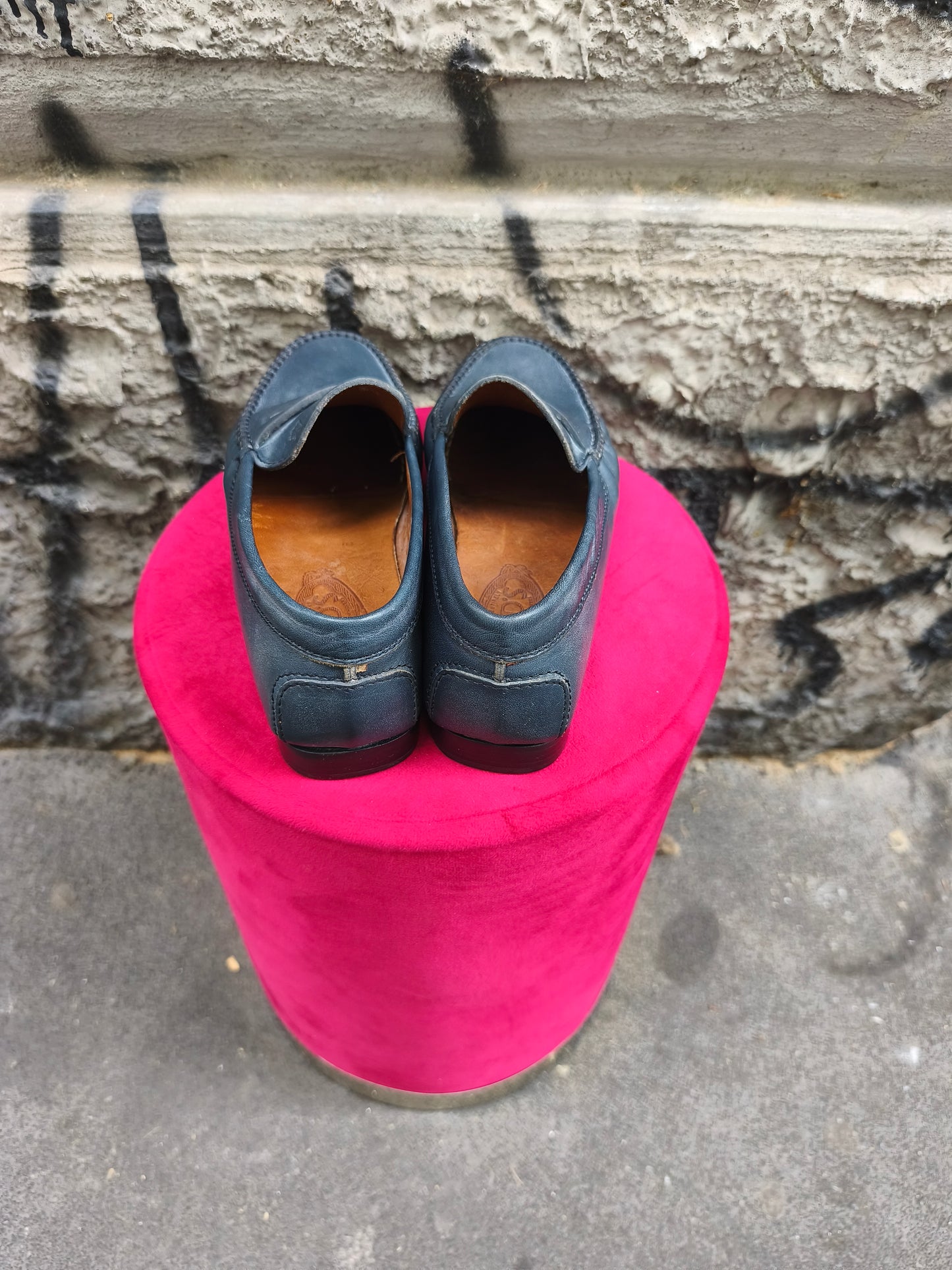 Mocassino vintage Tod's taglia 41 blu.