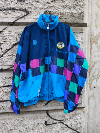 Tuta vintage acetata anni 80 Uhlsport