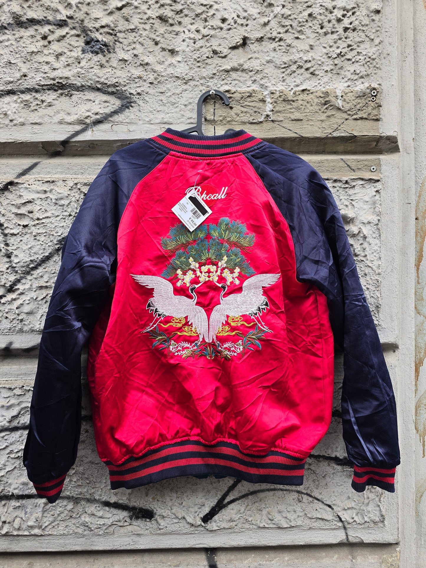 Bomber vintage raro reversibile