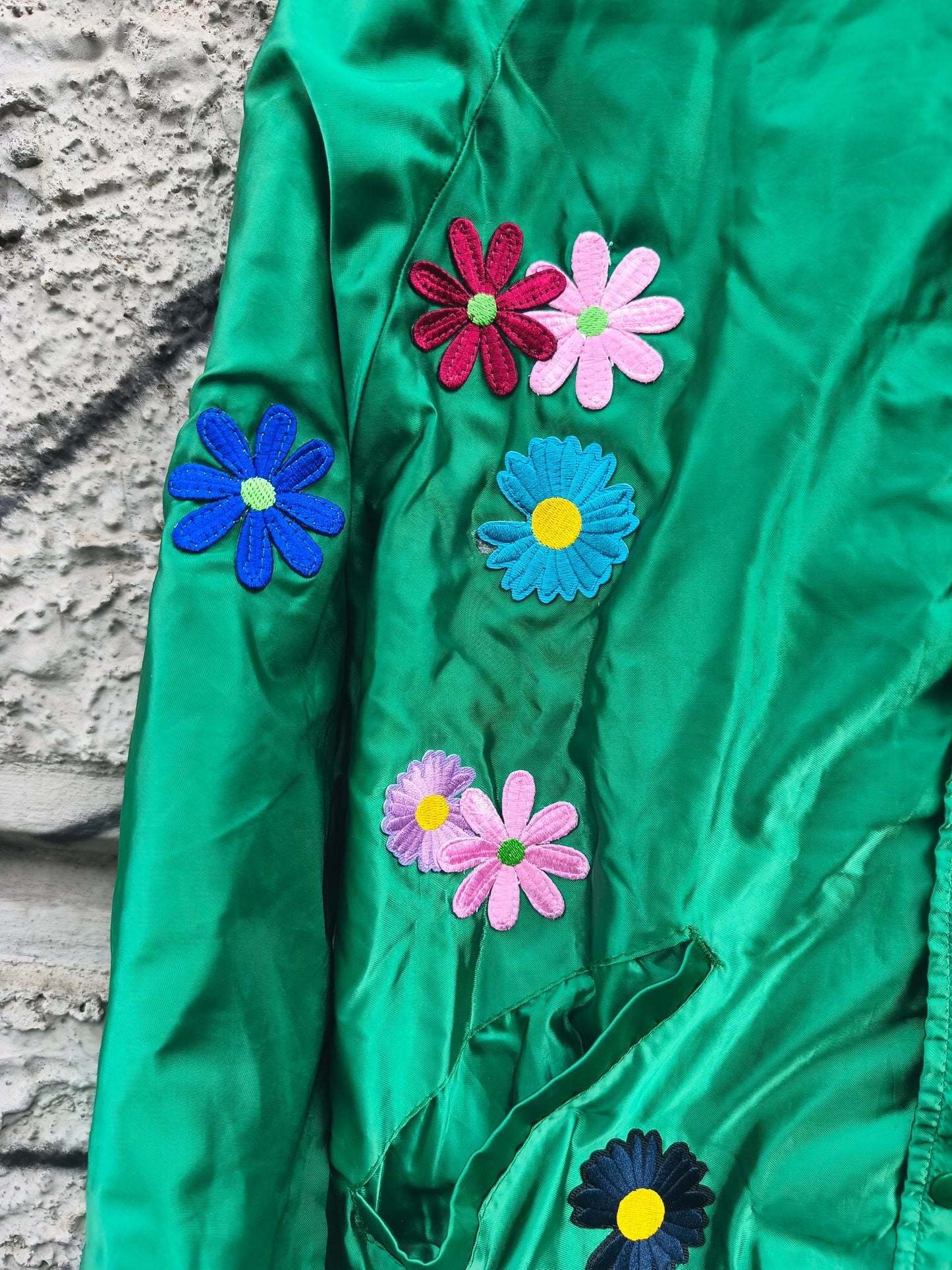 Bomber verde Vintage made in Usa Custom by Sismica Vintage