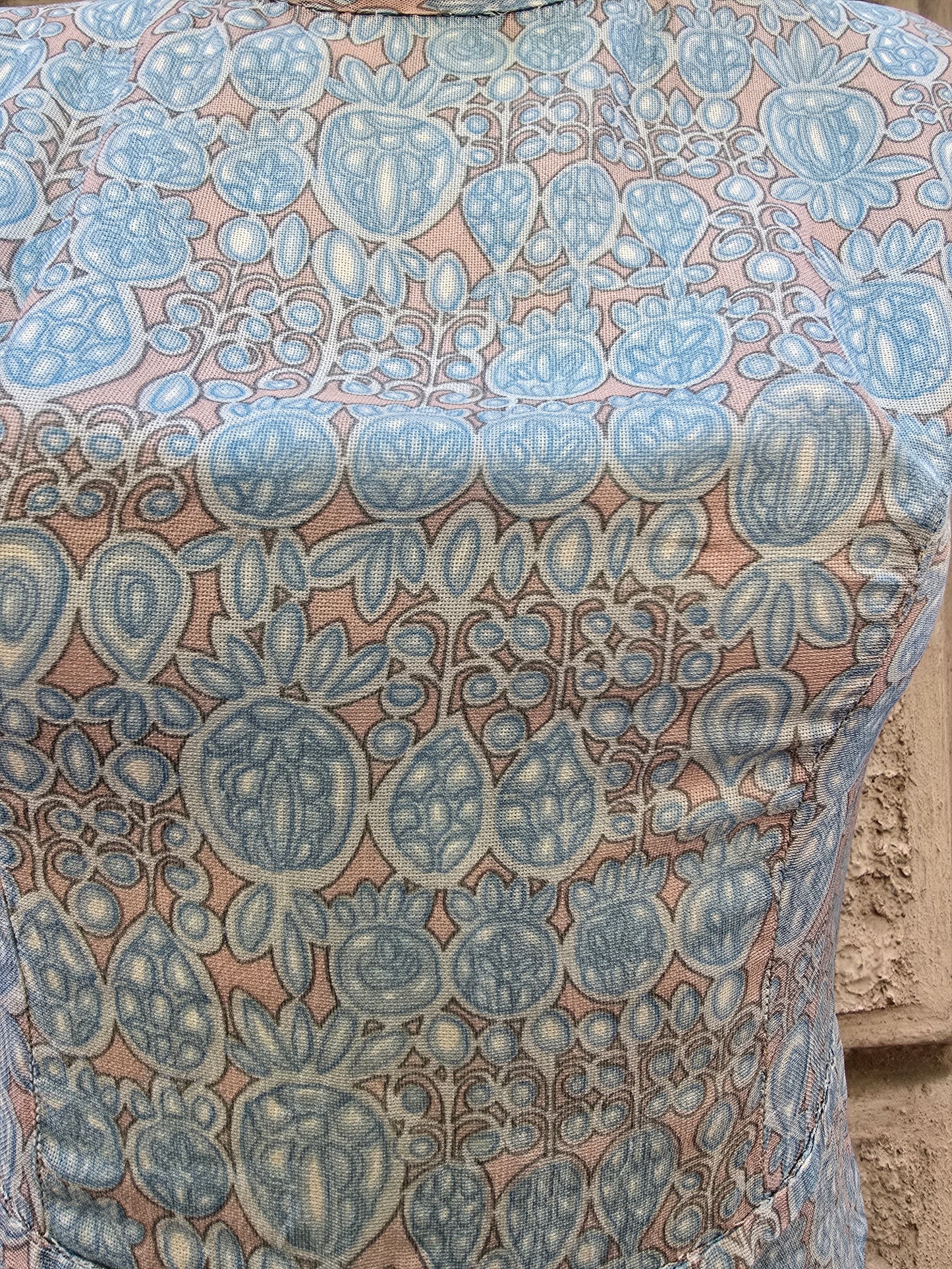 Abito in seta sartoriale anni 60