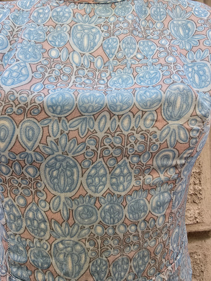 Abito in seta sartoriale anni 60