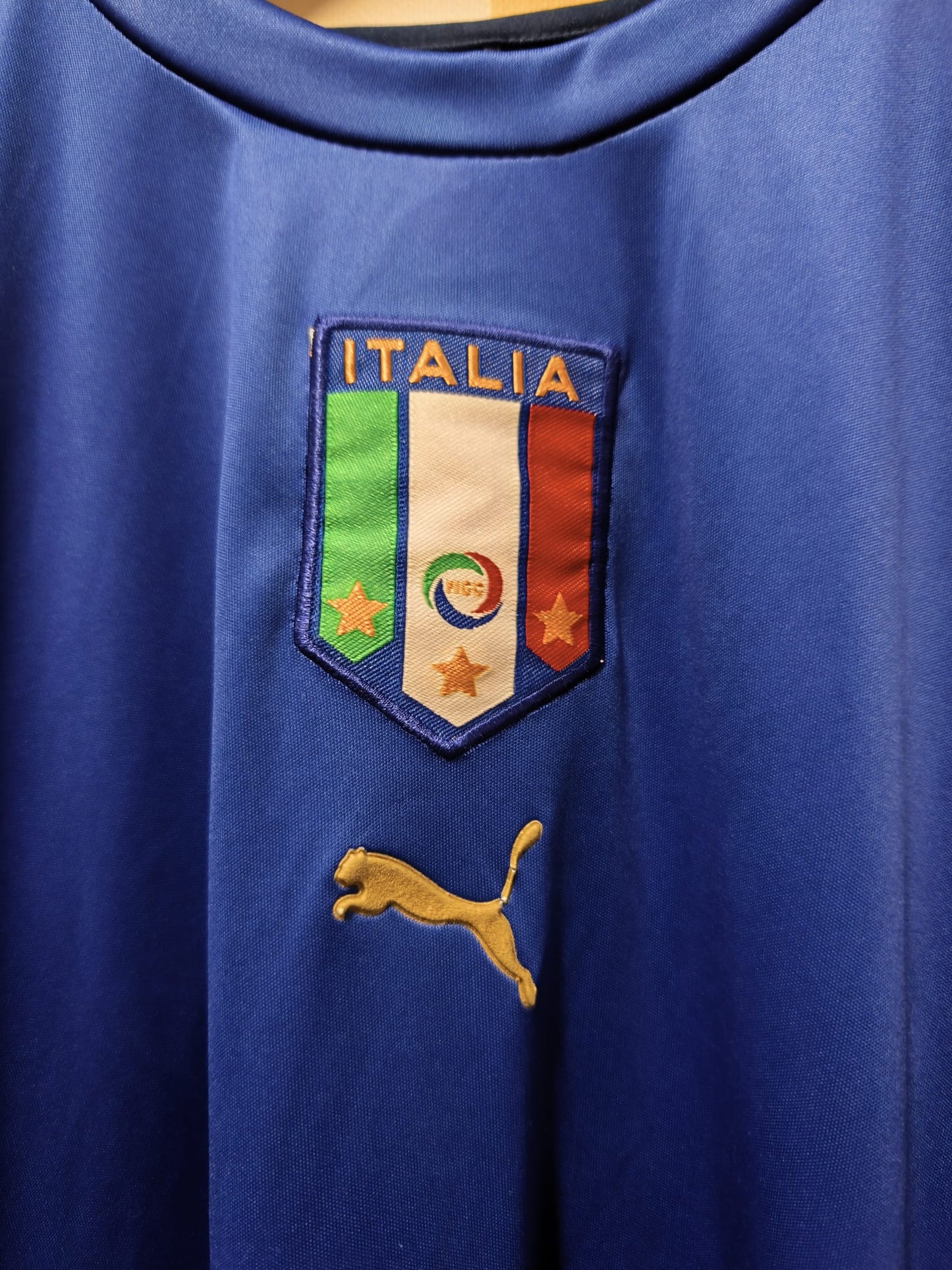 Maglia calcio vintage Italia Luca Toni 2006