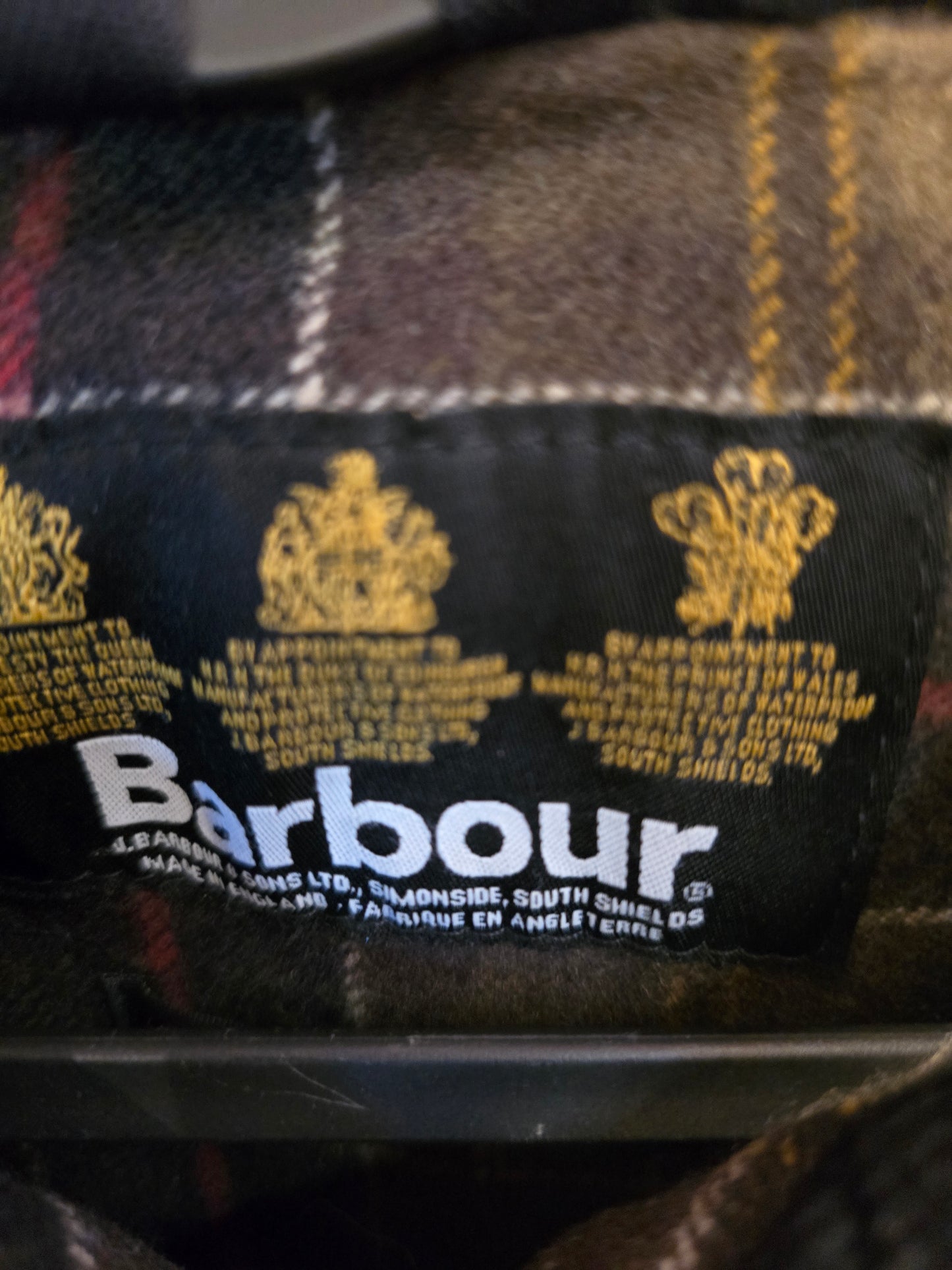 Giacca Barbour nero New Market