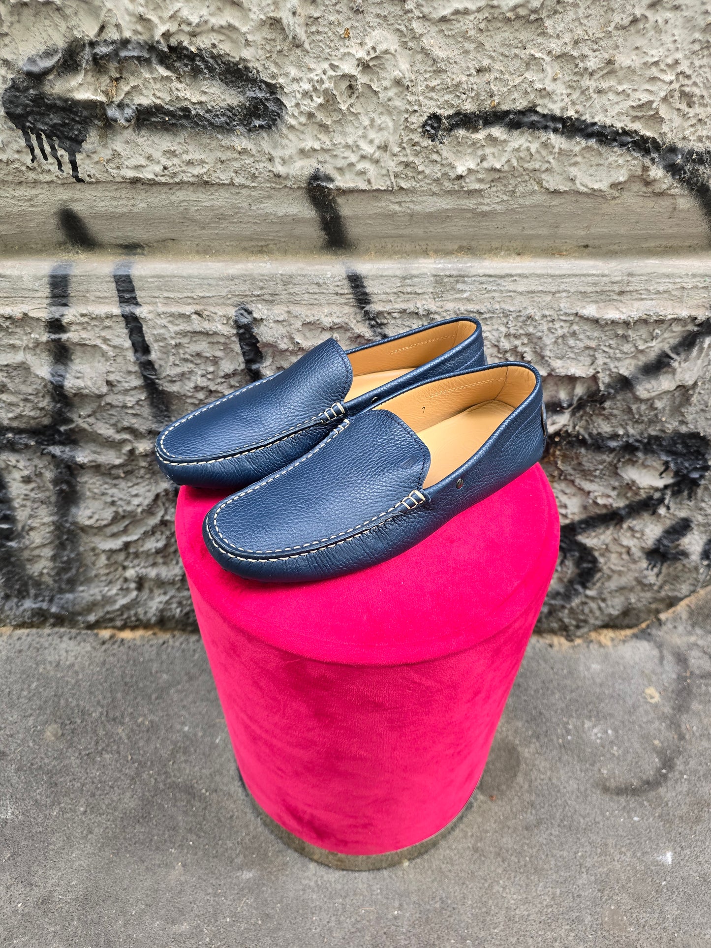 Mocassini Tod's vintage taglia 41 blu usati