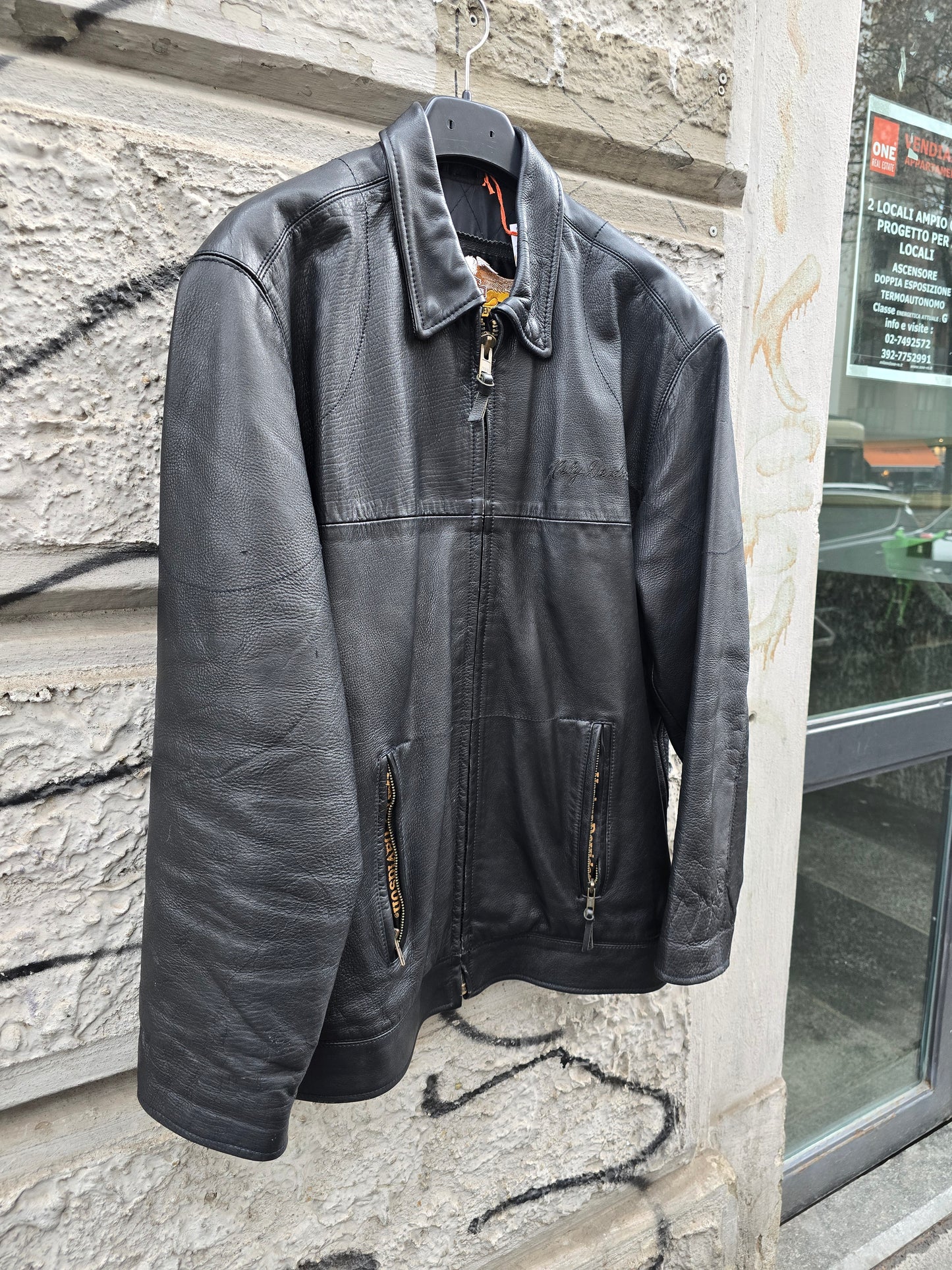 Giacca in vera pelle Harley Davidson