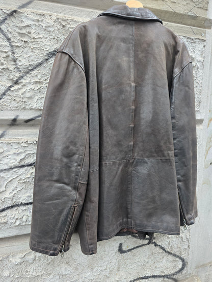 Giacca vintage in vera pelle Leather Good