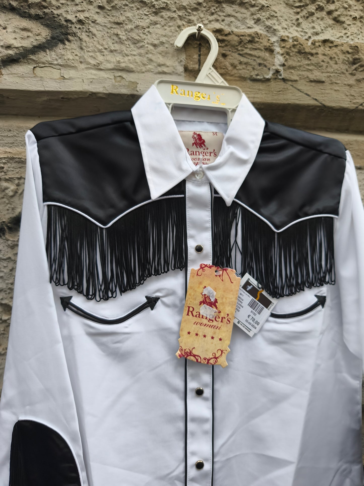 Camicia vintage manica lunga cowboy Ranger's