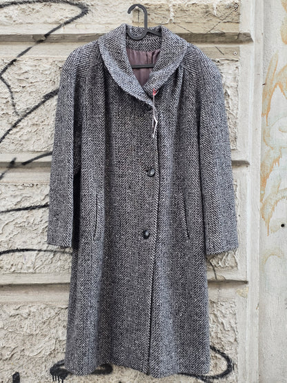 Cappotto vintage donna spigato