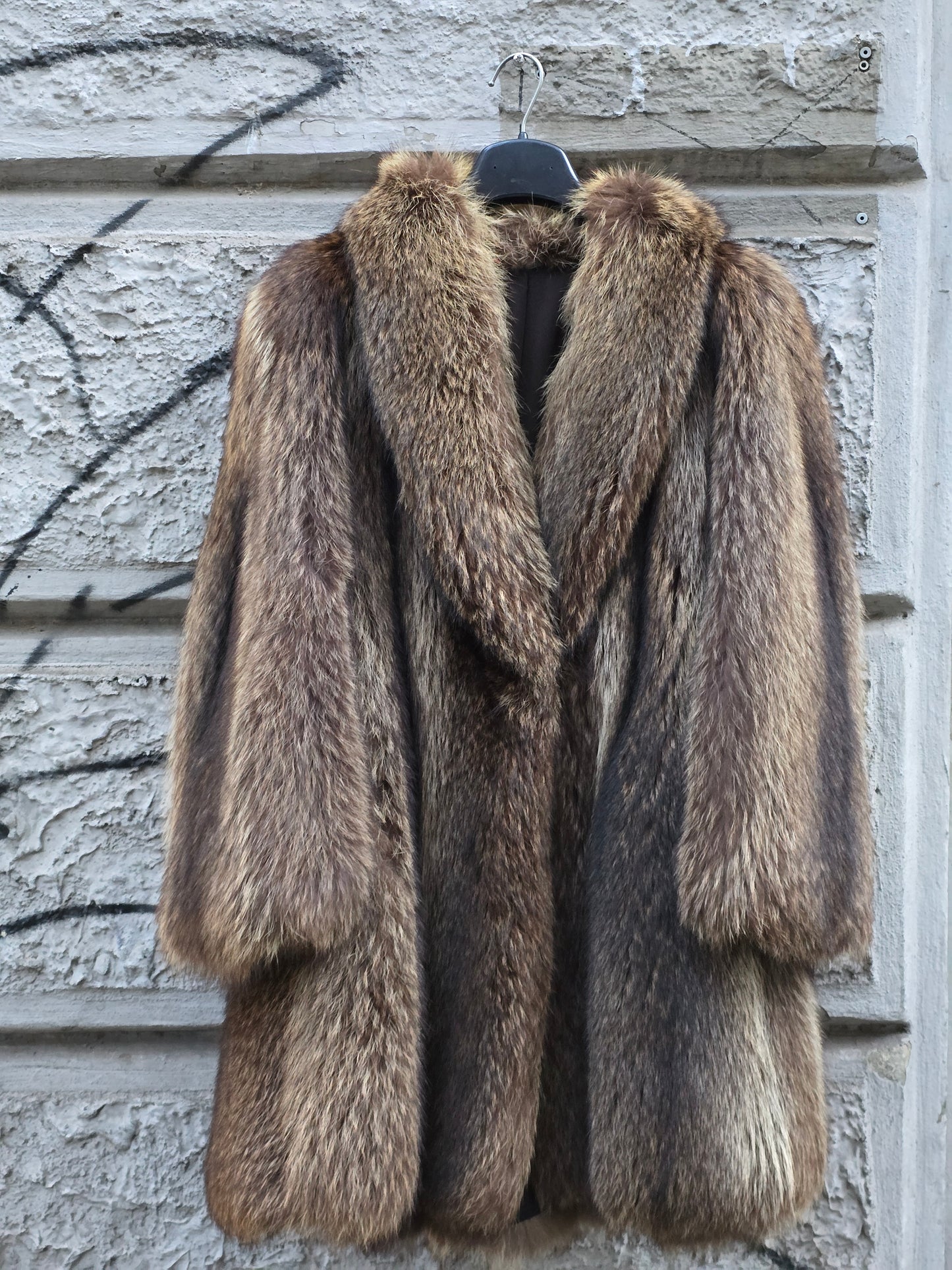 Pelliccia vintage donna in marmotta