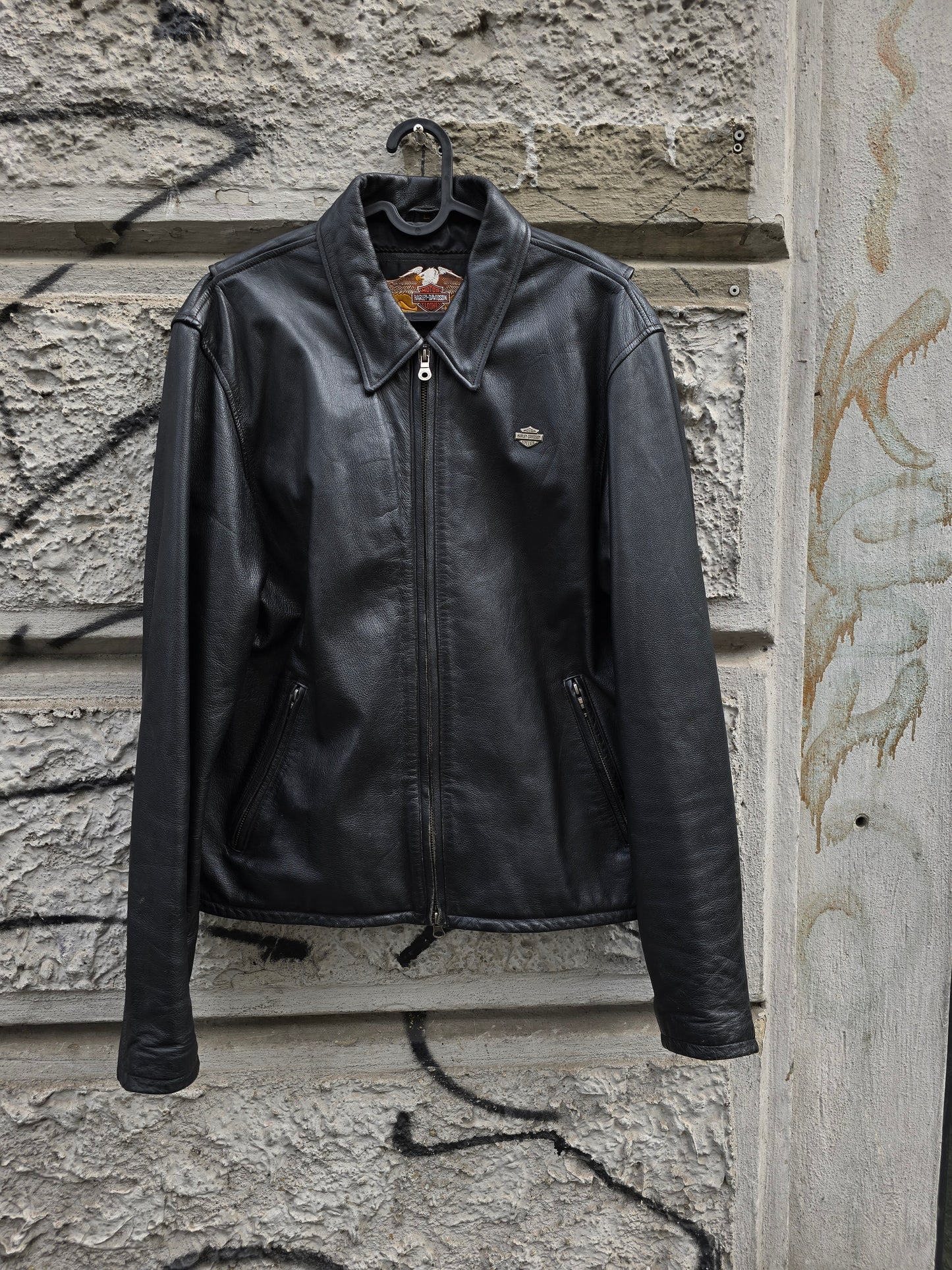 Giacca vintage Harley Davidson con ricamo