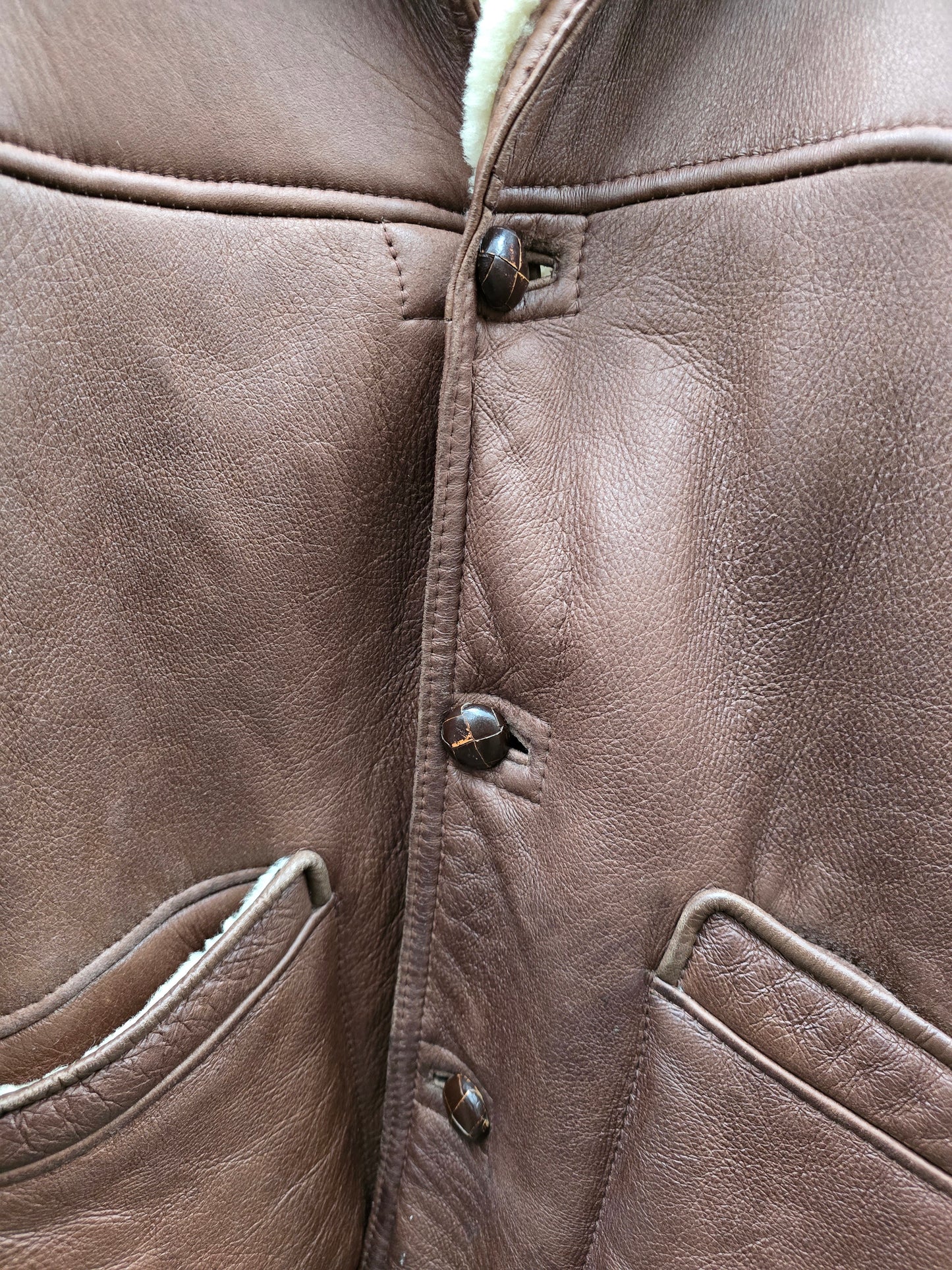 Montone shearling vintage Burberrys