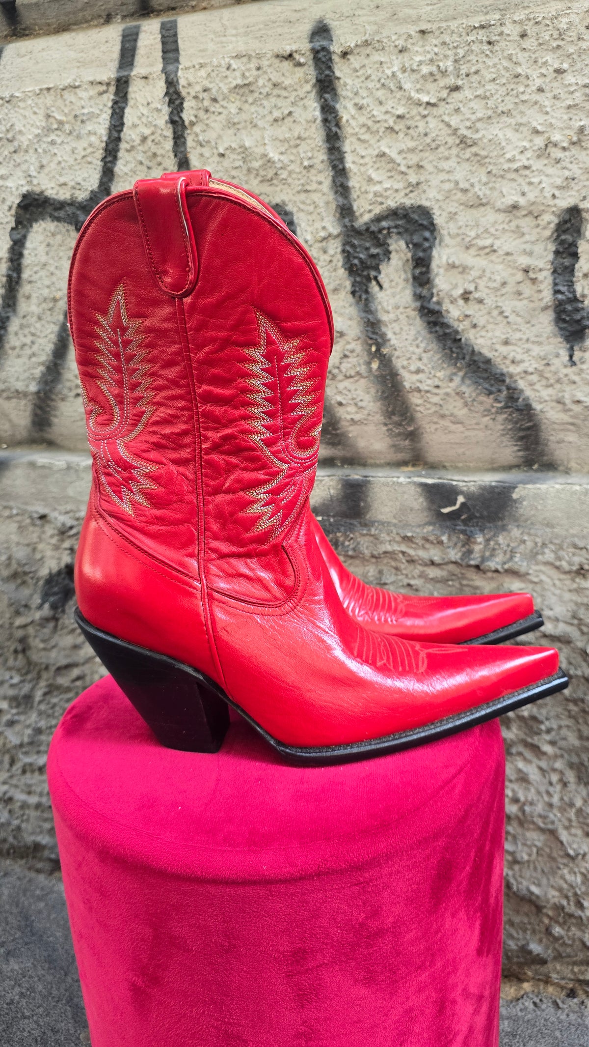 Stivale vintage texano Go West nr   39