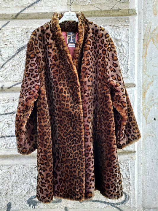 Pelliccia vintage ecologica anni 70