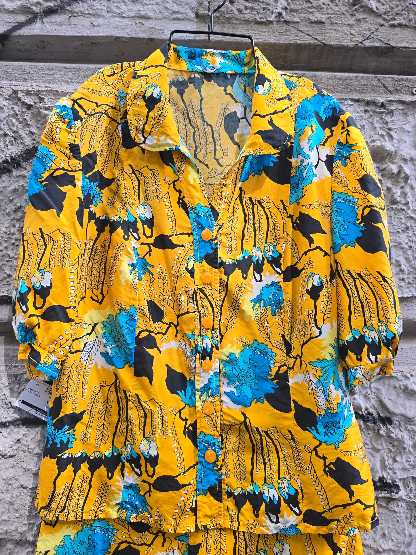 Completo vintage in seta anni 60