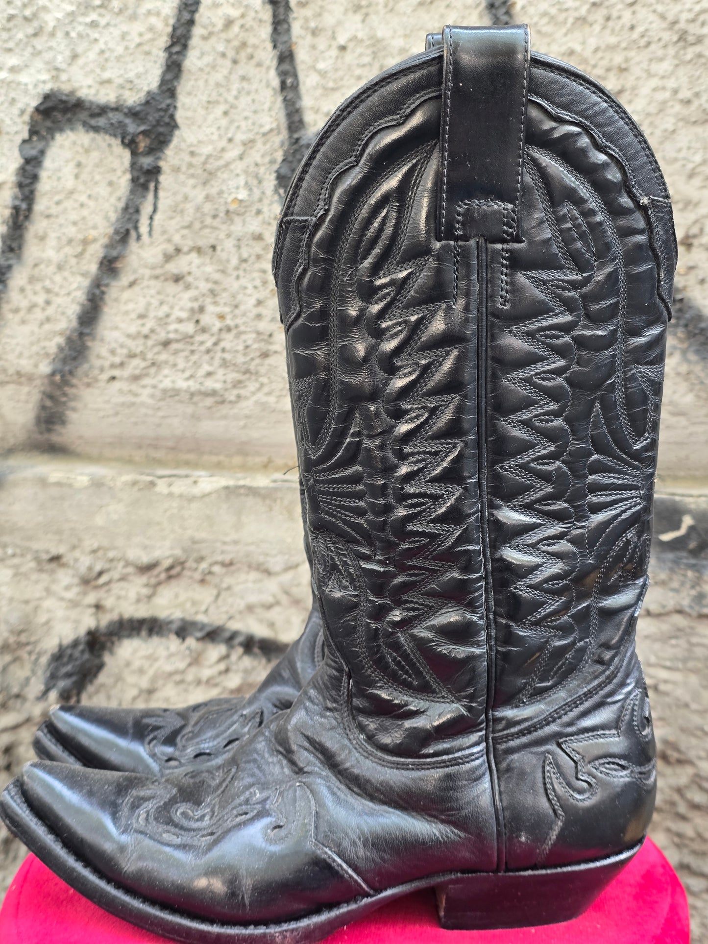 Stivale nero Mexicana vintage nr 36