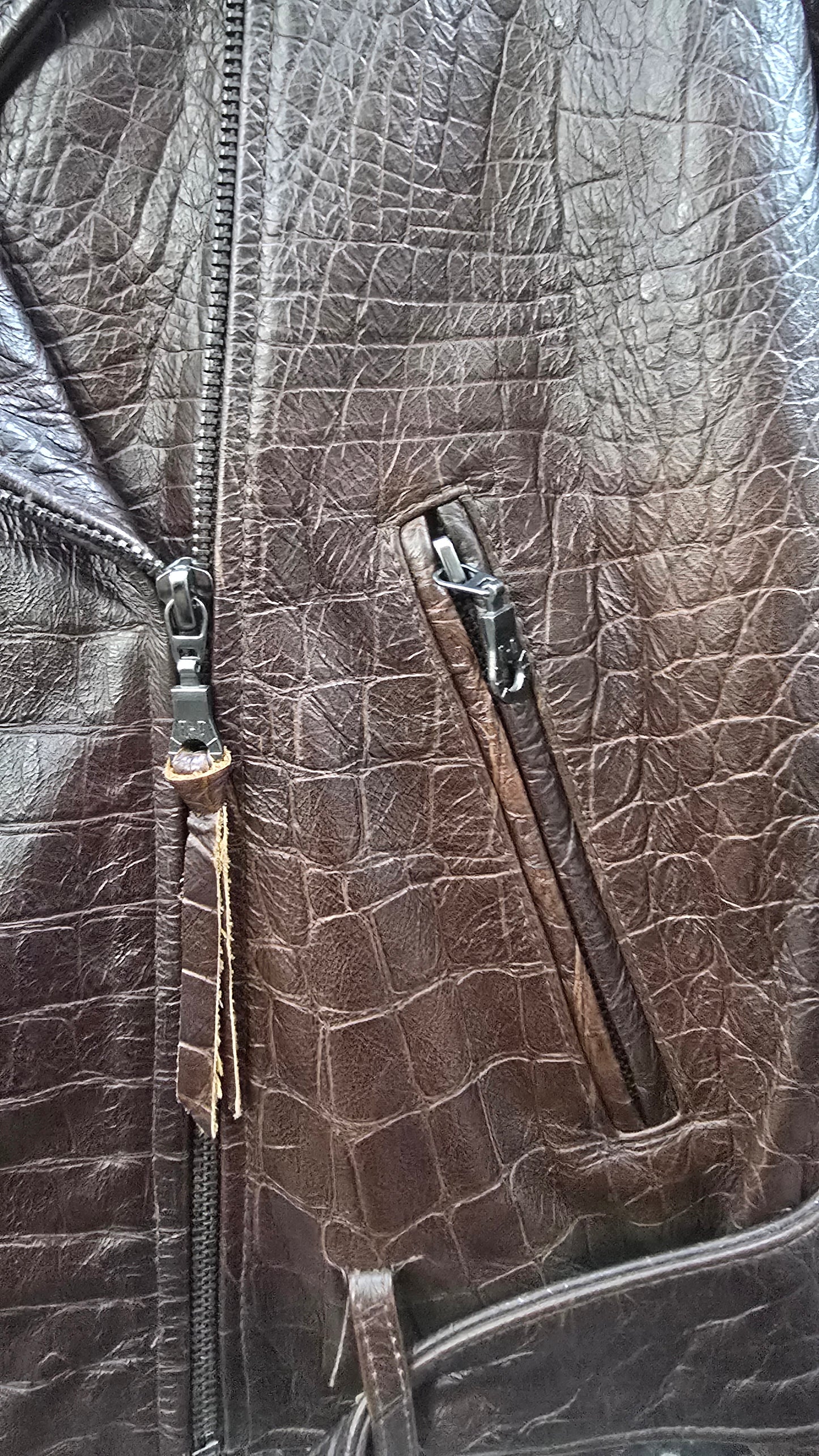 Giacca vintage in pelle Harley Davidson