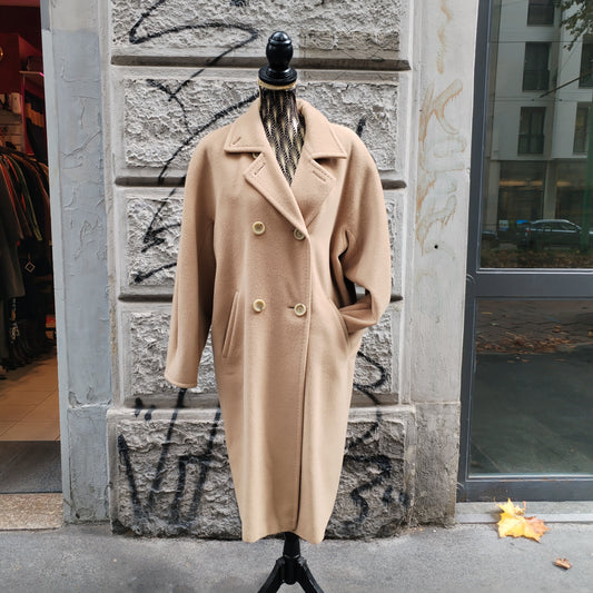 Cappotto donna vintage cammello Max Mara