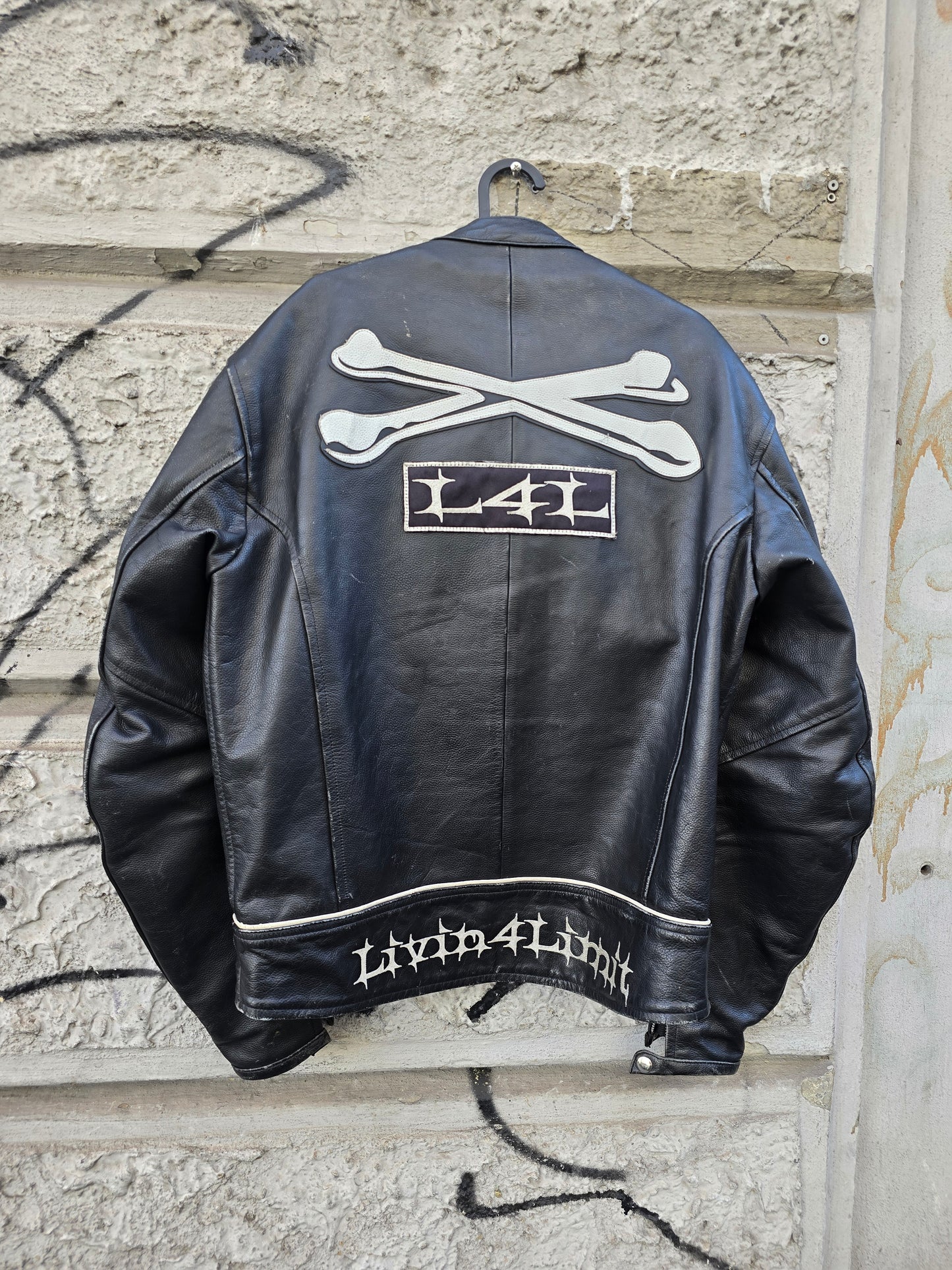 Giacca vintage biker Livin 4 limit