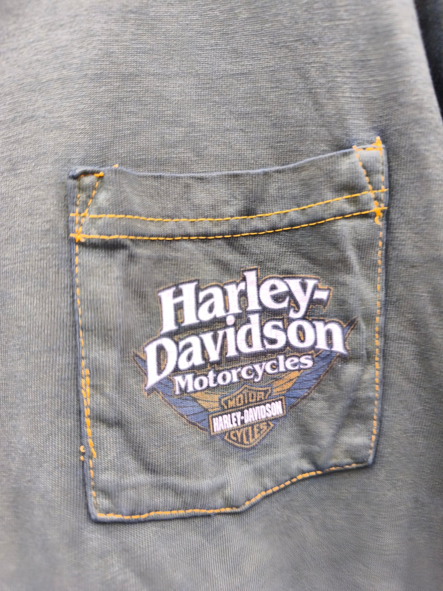 T-shirt Harley Davidson vintage con taschino